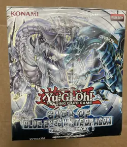 Yu-Gi-Oh! Saga of Blue-Eyes White Dragon 8-Deck Display Sealed Damage - Image 3