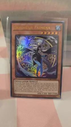 Dracotail Faimena (JUSH-EN002) - Collector's Rare - 1st Edition - Yugioh! - Image 1