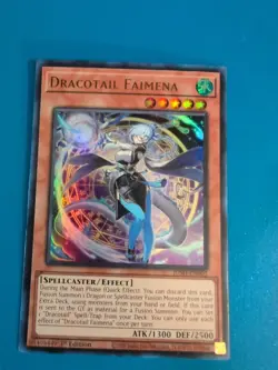 Yu-Gi-Oh! Dracotail Faimena JUSH-EN002 Ultra Rare N.M - Image 1