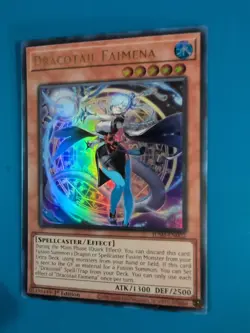 Yu-Gi-Oh! Dracotail Faimena JUSH-EN002 Ultra Rare N.M - Image 2