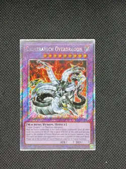 Chimeratech OverDragon - RA03-EN166 - Platinum Secret Rare YuGiOh - Image 1