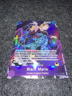One Piece Black Maria OP08-074 (SR) Alt Art English - Image 2