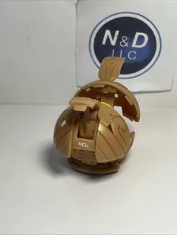Bakugan Clayf B2 Tan Subterra 440G New Vestroia Legendary Soldier With Card RARE - Image 4