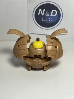 Bakugan Clayf B2 Tan Subterra 440G New Vestroia Legendary Soldier With Card RARE - Image 5