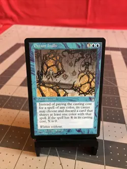 Vintage 1998 MTG Stronghold Dream Halls Card NM - Image 1