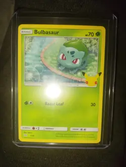 Pokemon TCG Bulbasaur McDonald's Promo Card Non Holo 1/25 25th Anniversary - Image 4