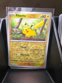 Pikachu - (Cosmos Holo) (Costco Exclusive) 025/165 Miscellaneous Cards &... - Image 1