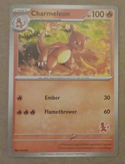 Charmeleon Card My First Battle Charmander Stamped Deck Exclusive - Image 1