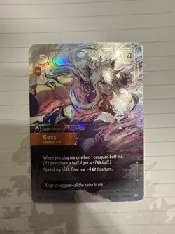Riftbound Sett - Brawler Card 232/221 Overnumbered Signature NM - Image 3