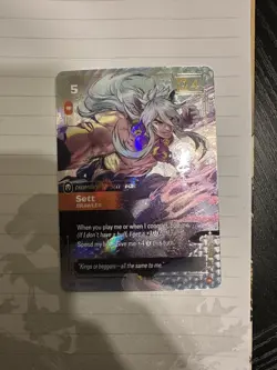 Riftbound Sett - Brawler Card 232/221 Overnumbered Signature NM - Image 4