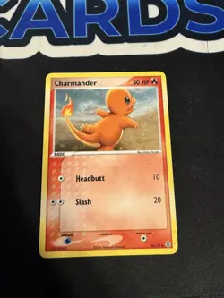 Pokemon TCG Charmander 58/112 EX FireRed LeafGreen Reverse Holo Card - Image 1