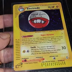 2002 POKEMON CARD ELECTRODE H7/H32 E READER AQUAPOLIS HOLO LP/MP GOOD - Image 2