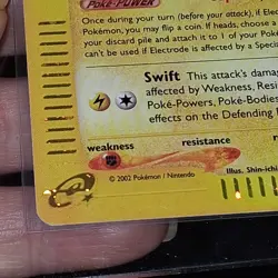 2002 POKEMON CARD ELECTRODE H7/H32 E READER AQUAPOLIS HOLO LP/MP GOOD - Image 4