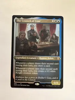 The Council of Four - ETCHED FOIL - MTG CLB - NM - Image 1