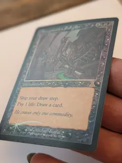 Yawgmoth's Bargain Urza's Destiny Holo Foil Vintage - One Owner - Rare EUC - Image 3