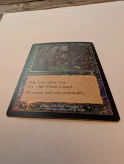 Yawgmoth's Bargain Urza's Destiny Holo Foil Vintage - One Owner - Rare EUC - Image 5