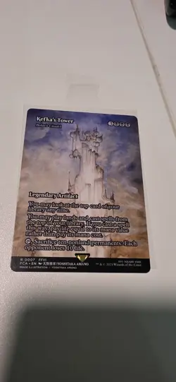Magic The Gathering Final Fantasty Kefka's Tower (Bolas's Citadel) R 7 Near Mint - Image 2