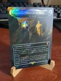 MTG: Argonath, Pillars of the Kings - The Ozolith, SURGE FOIL, Lord of the Rings - Image 2