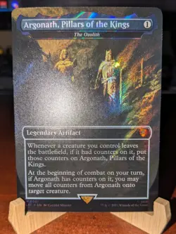 MTG: Argonath, Pillars of the Kings - The Ozolith, SURGE FOIL, Lord of the Rings - Image 4