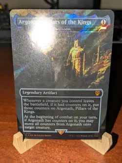 MTG: Argonath, Pillars of the Kings - The Ozolith, SURGE FOIL, Lord of the Rings - Image 5