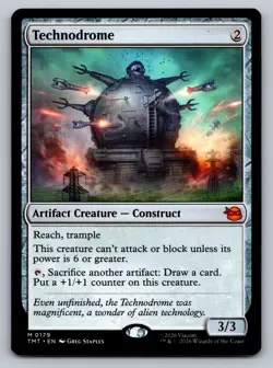 MTG Technodrome 0179 TMNT Mythic Rare TMT EN 2026 - Image 1