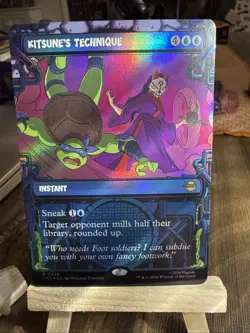 Kitsune's Technique (Showcase) Teenage Mutant Ninja Turtles Foil - Image 1