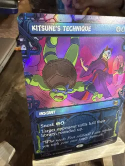 Kitsune's Technique (Showcase) Teenage Mutant Ninja Turtles Foil - Image 2