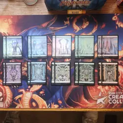 Full art FOIL lands x20 Phyrexia All Will Be One Magic The Gathering near mint - Image 1
