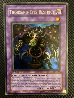 Thousand-Eyes Restrict PSV-084 Pharaoh's Servant 1st Edition Yu-Gi-Oh! Holofoil - Image 1