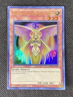 YuGiOh! The Agent of Creation - Venus GFP2-EN049 Ultra Rare 1st Edition NM - Image 1