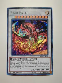 Yu-Gi-Oh! Star Eater MP14-EN096 Secret Rare 1st Edition - Image 1