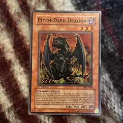 Pitch-Dark Dragon MFC-008 Magician's Force 1st Edition - Image 1