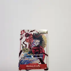 Monkey.D.Luffy - ST01-012 (3rd Anniversary Winner) ST01-012 One Piece Promotion - Image 1