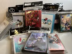 [Bushiroad] X Assorted 92x67mm Card Sleeves ANIME TCG Weiss MTG Lorcana (75ct) - Image 1