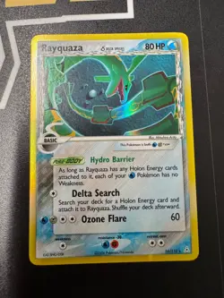 Pokemon Rayquaza EX Holon Phantoms Ultra Rare Holo Card - Image 1
