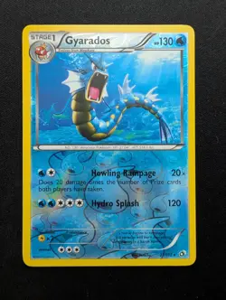 M/NM Pokemon Gyarados Reverse Holo Card 31/113 Legendary Treasures - Image 1