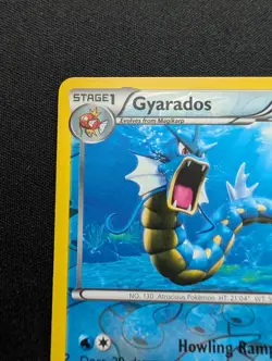 M/NM Pokemon Gyarados Reverse Holo Card 31/113 Legendary Treasures - Image 2