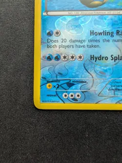 M/NM Pokemon Gyarados Reverse Holo Card 31/113 Legendary Treasures - Image 4