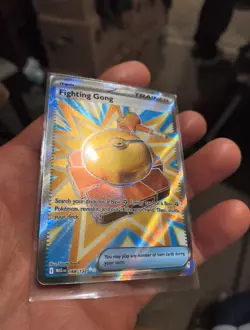 Pokemon TCG Fighting Gong 168/132 Ultra Rare Trainer Card Mega Evolutions NM - Image 3