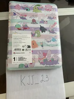 We’re Goomy Zip Binder Sealed -NEW- Pokemon Center Exclusive 9 Pocket 360 Cards - Image 1