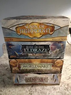 Vintage MTG Magic The Gathering Booster Boxes Empty NO CARDS LOT 13 - Image 2