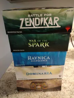 Vintage MTG Magic The Gathering Booster Boxes Empty NO CARDS LOT 13 - Image 3