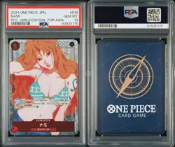 PSA 10 Nami OP01-016 Premium Card Collection Girls ED ONE PIECE Card Japan #638 - Image 1