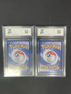 Pokemon 2pcs chinese cards Vaporeon Flareon GEM.VOL2 CBB2C-02 04 Grade10 - Image 2