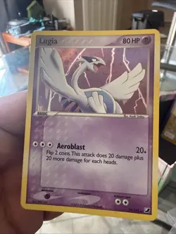 Pokemon TCG Lugia Unseen Forces Holo Card 29/115 Rare Nm/M 2005 - Image 1