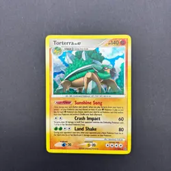 Torterra 11/100 Diamond & Pearl Stormfront Mid-Era Holo Pokemon Card MP - Image 1