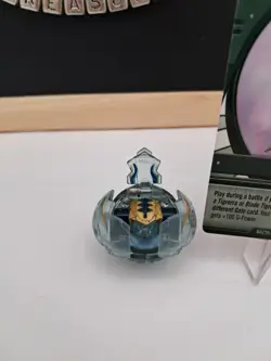 Bakugan Battle Brawlers Translucent Haos Tigrerra B1 Classic Rare W/ Card - Image 2