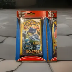 Pokemon Trading Card Game Sun & Moon Cosmic Eclipse 3 card Booster 820650805899 - Image 2