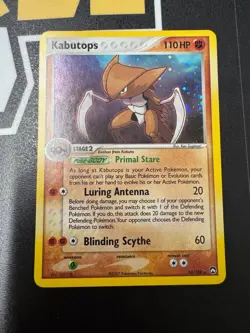 Pokemon Kabutops EX Power Keepers Ultra Rare Holo Card - Image 1