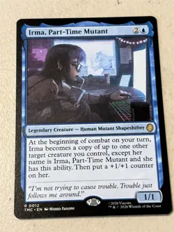 mtg Irma Part-Time Mutant, shapeshifter, TMNT Commander, unplayed - Image 1